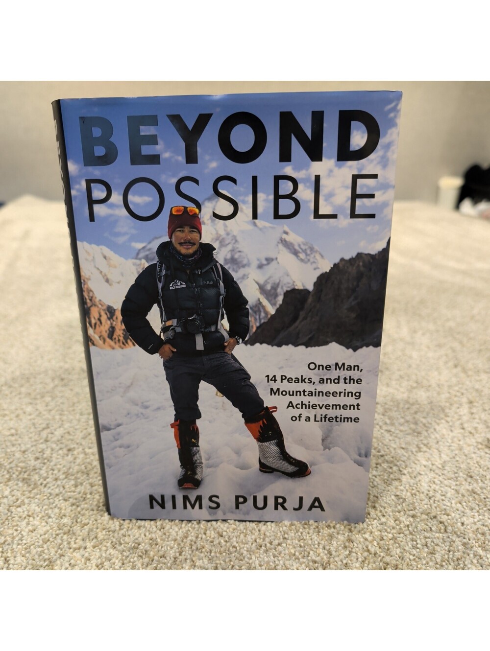 Beyond Possible by Nims Purja - One Man, 14 Peaks, and the Mountaineering Achiev